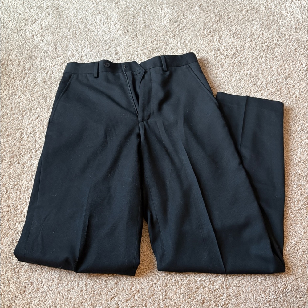 JF J.Ferrar Black Dress Pants 29x32